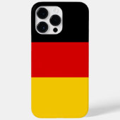 Deutsche Flagge Case-Mate iPhone Hülle (Rückseite)