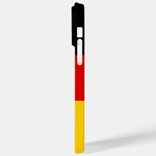 Deutsche Flagge Case-Mate iPhone Hülle (Rückseite / Links)