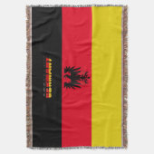 Deutsche Flagge Decke (Vorderseite Vertikal)