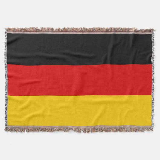 Deutsche Flagge Decke (Vorderseite)