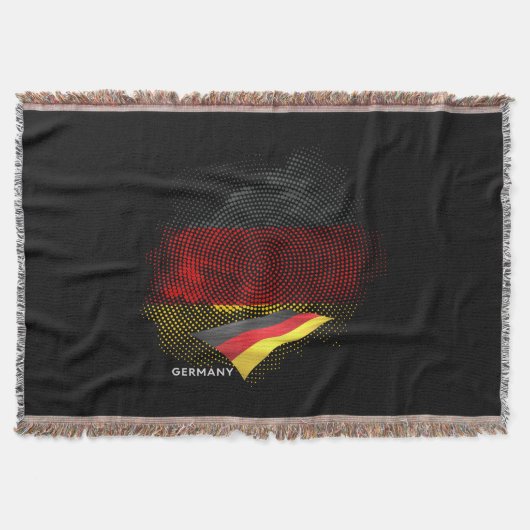 Deutsche Flagge Decke (Vorderseite)