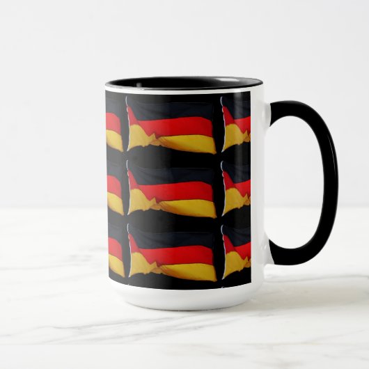Deutsche Flagge der Demokratischen Republik Deutsc Tasse (Rechts)