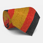 Deutsche Flagge Deutschland Berlin Glitzer Berufli Krawatte (Gerollt)