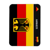 Deutsche Flagge / Deutschland / Deutschland Magnet (Vertikal)