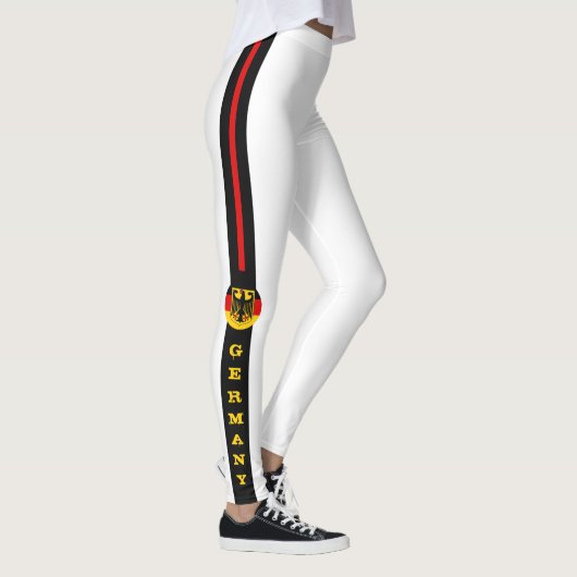 Deutsche Flagge & Deutschland Modepatrioten /sport Leggings (Rechts)