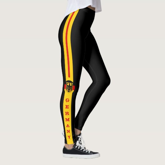 Deutsche Flagge & Deutschland Modepatrioten /sport Leggings (Rechts)