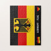 Deutsche Flagge / Deutschland Puzzle (Vertikal)