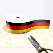 Deutsche Flagge - Deutschland - Reisen, Urlaub / S Satinband