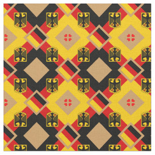 Deutsche Flagge & Deutschland Trendy Fabric Mode Stoff