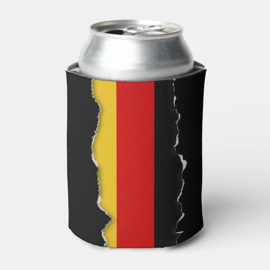 Deutsche Flagge Dosenkühler (Kanne Vorderseite)