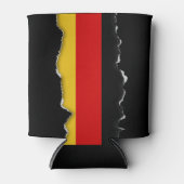 Deutsche Flagge Dosenkühler (Vorderseite)