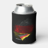 Deutsche Flagge Dosenkühler (Kanne Vorderseite)