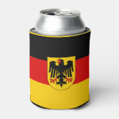 Deutsche Flagge Dosenkühler (Kanne Vorderseite)