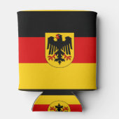 Deutsche Flagge Dosenkühler (Rückseite)