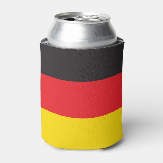 Deutsche Flagge Dosenkühler (Kanne Vorderseite)