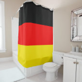 Deutsche Flagge Duschvorhang (Beispiel)