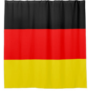 Deutsche Flagge Duschvorhang