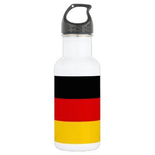 Deutsche Flagge Edelstahlflasche