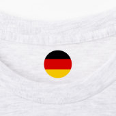 Deutsche Flagge Etiketten (Befestigt)