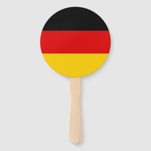 Deutsche Flagge Fächer (Rückseite)