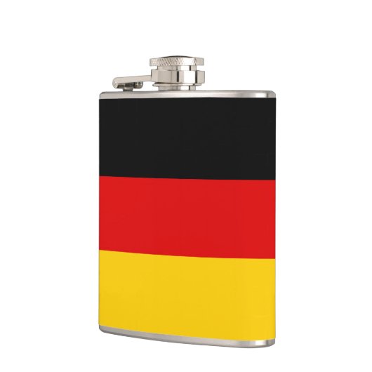 Deutsche Flagge Flachmann (Links)