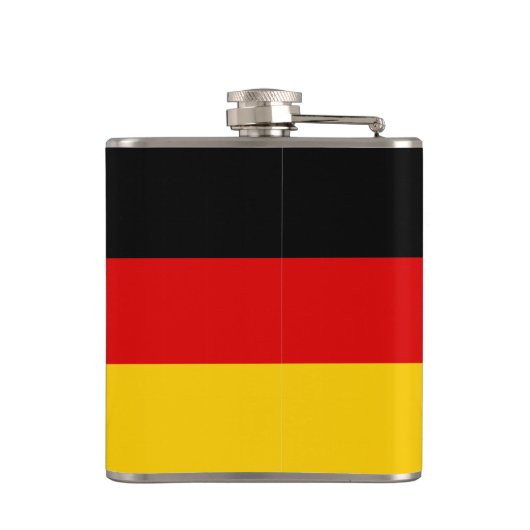 Deutsche Flagge Flachmann (Rückseite)