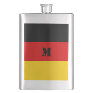 Deutsche Flagge Flasche Flachmann