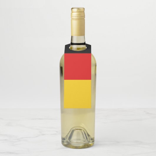 Deutsche Flagge Flaschenanhänger (Auf Flasche)