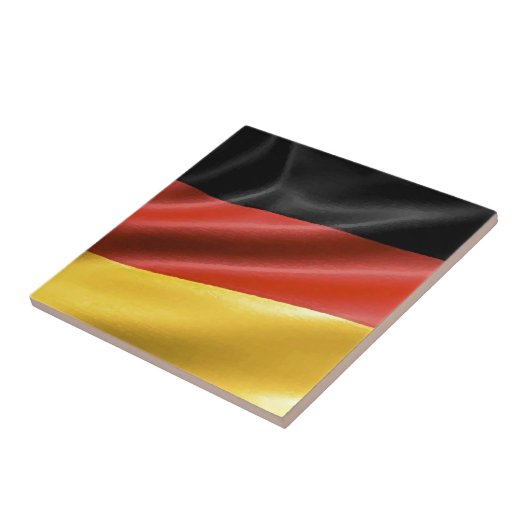 Deutsche Flagge Fliese (Seite)