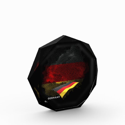 Deutsche Flagge Fotoblock (Links)