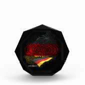 Deutsche Flagge Fotoblock (Vorderseite)