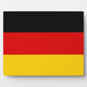 Deutsche Flagge Fotoplatte (Vorderseite)