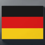 Deutsche Flagge Fotoplatte<br><div class="desc">Deutsche Flagge. Große Flagge Deutschlands</div>