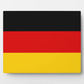 Deutsche Flagge Fotoplatte (Vorderseite)