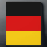 Deutsche Flagge Fotoplatte<br><div class="desc">Deutsche Flagge Schwarzes Gold</div>