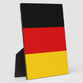 Deutsche Flagge Fotoplatte (Seite)