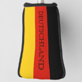 Deutsche Flagge für den Sondergolfkopf Golf Headcover (Rotieren 90)