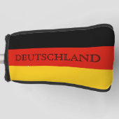 Deutsche Flagge für den Sondergolfkopf Golf Headcover (Vorderseite)