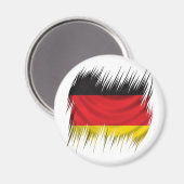 Deutsche Flagge für Shredders Magnet (Vorderseite/Rückseite)