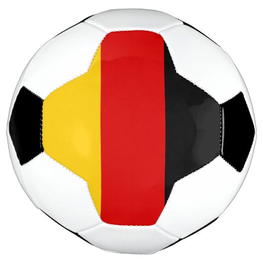 Deutsche Flagge Fußball (Gedreht)