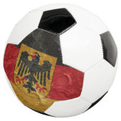 Deutsche Flagge Fußball (Dreiviertel)