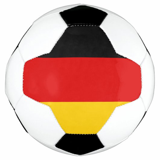 Deutsche Flagge Fußball (Vorderseite)