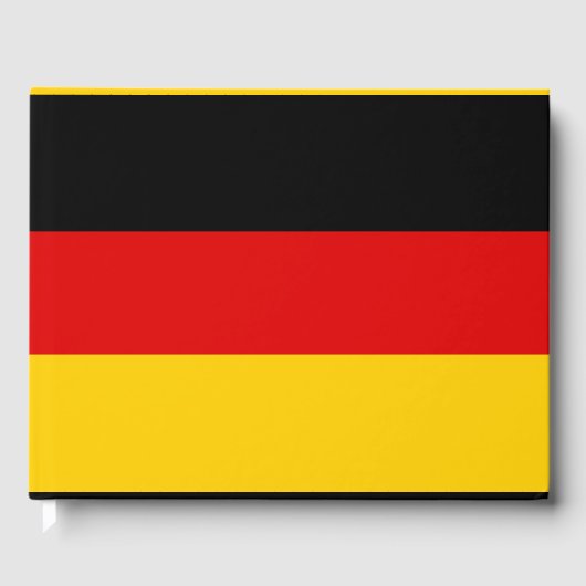 Deutsche Flagge Gästebuch (Vorderseite)