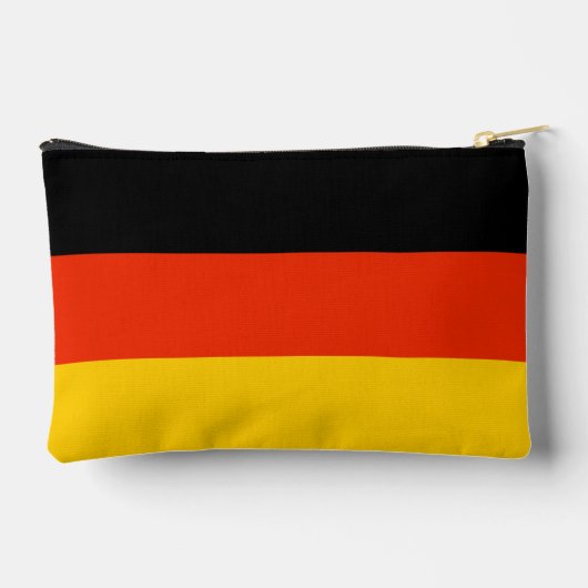 Deutsche Flagge - Gesamtdeckung Zubehörtasche (Rückseite)