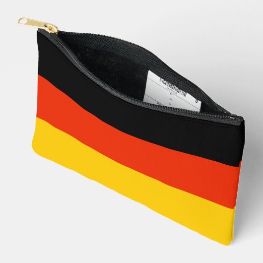 Deutsche Flagge - Gesamtdeckung Zubehörtasche (Offen)