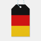 Deutsche Flagge Geschenkanhänger (Vorderseite)