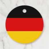 Deutsche Flagge Geschenkanhänger (Vorderseite)