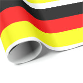 Deutsche Flagge Geschenkpapier (Rolleneckpunkt)