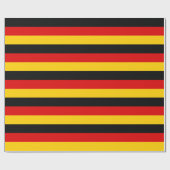 Deutsche Flagge Geschenkpapier (Flach)