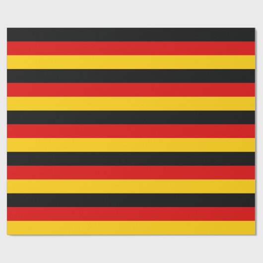 Deutsche Flagge Geschenkpapier (Flach)